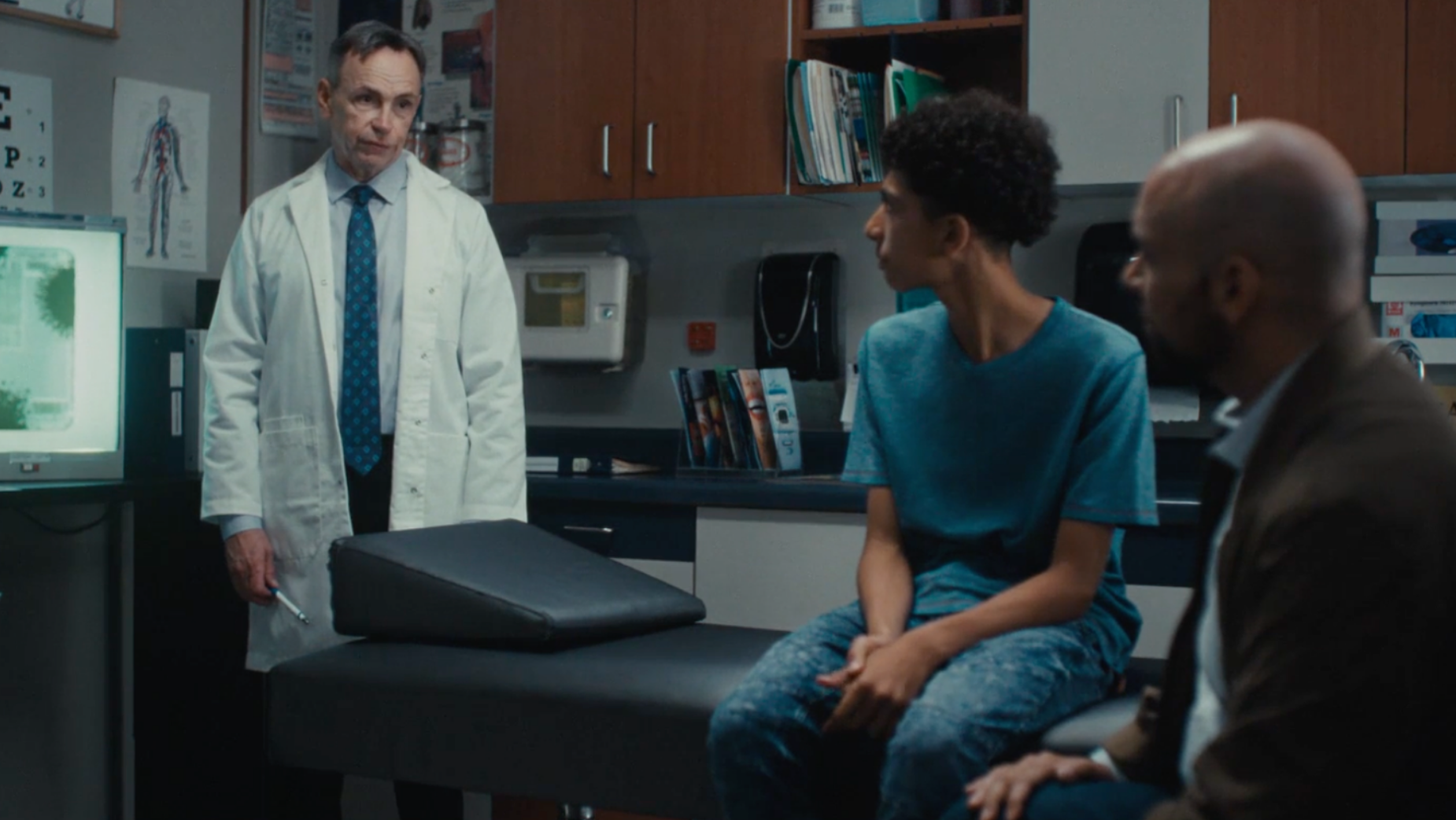 Director Erica Orofino and White Ribbon treat online radicalization like the contagious condition it is in a deadpan doctor's-office PSA about the pipeline turning boys toward misogyny.
